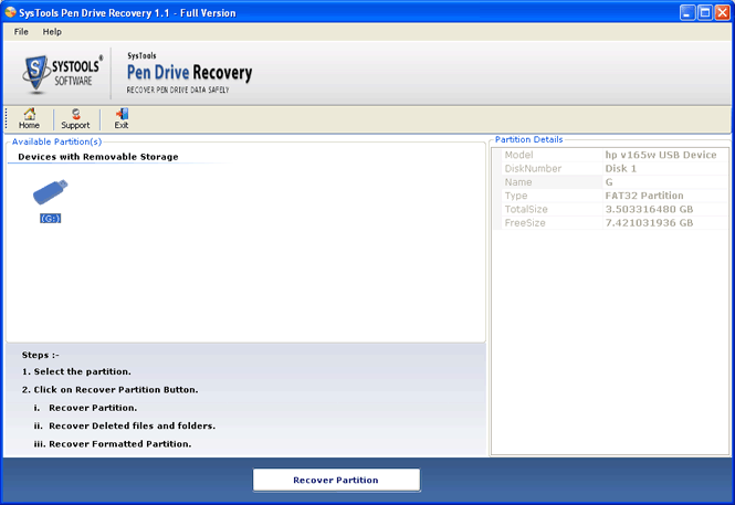 Pen Drive Data Recovery Software software